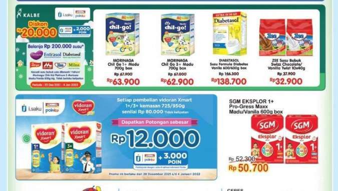 Promo Indomaret Super Hemat Mingguan Terbaru 29 Desember 2021-4 Januari 2022