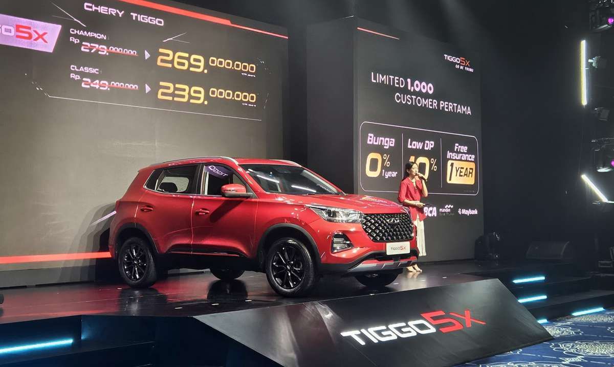 Mini SUV Chery Tiggo 5X Dipasarkan Mulai Harga Rp 239 Juta