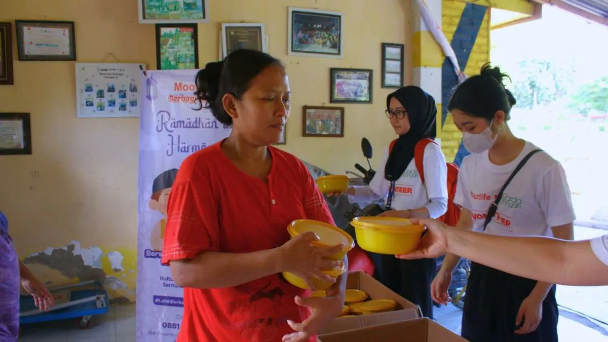 Puncak Acara Moorlife Buka Puasa Bersama 4000 Anak Yatim,Moorlife Gandeng GardaPangan