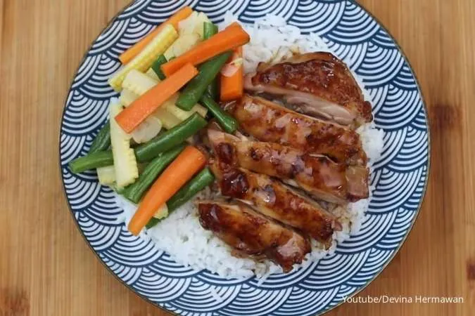 Resep Chicken Teriyaki Ala Yoshinoya, Ayamnya Tebal dan Bumbunya Meresap Sempurna