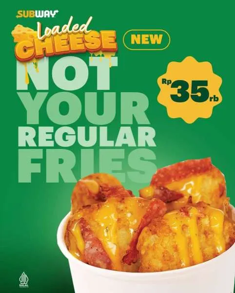 Promo Subway Kentang Berlimpah Keju