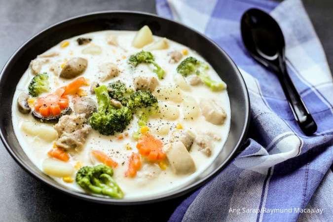 Resep Japanese Chicken Stew Super Gurih, Pakai Kaldu Asli dari Ayam