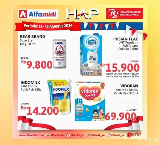 Promo Alfamidi Hemat Satu Pekan Periode 12-18 Agustus 2024