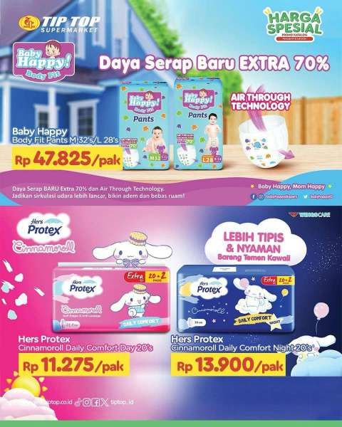 Promo Tip Top 1-15 Juli 2024 Harga Spesial