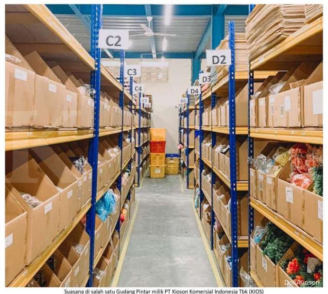 KIOS Agresif Tambah Gudang, Kembangkan E-fulfillment