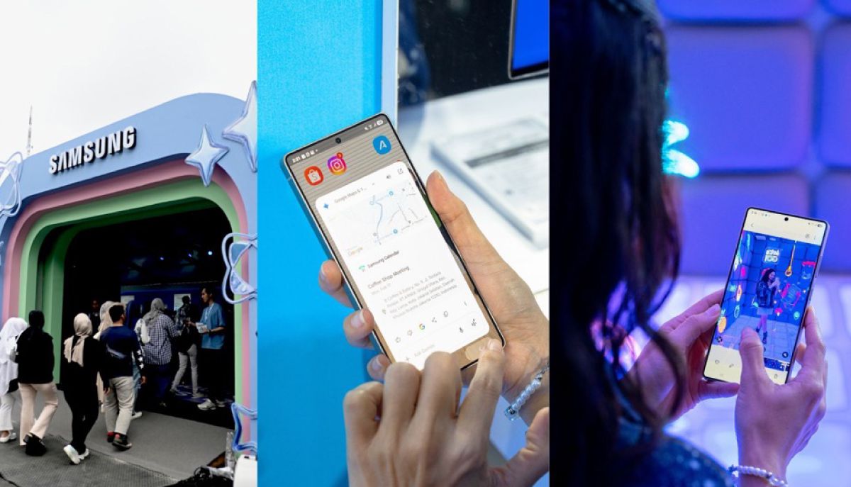 Kontan. Antusiasme pengunjung Galaxy Festival mencoba Galaxy AI hingga Kamera 50 MP Ultra Wide di G