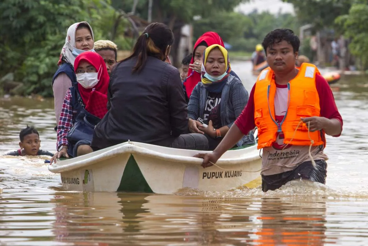 Peringatan Dini Cuaca Hari Ini (22/1) Hujan Lebat, Provinsi Ini Waspada Bencana