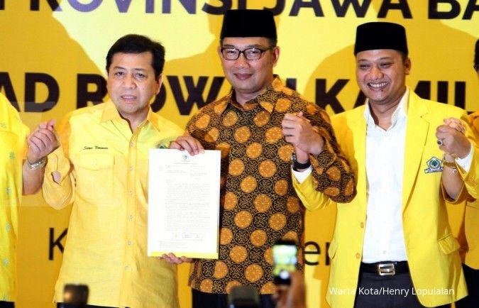Ini tiga calon pendamping Ridwan Kamil