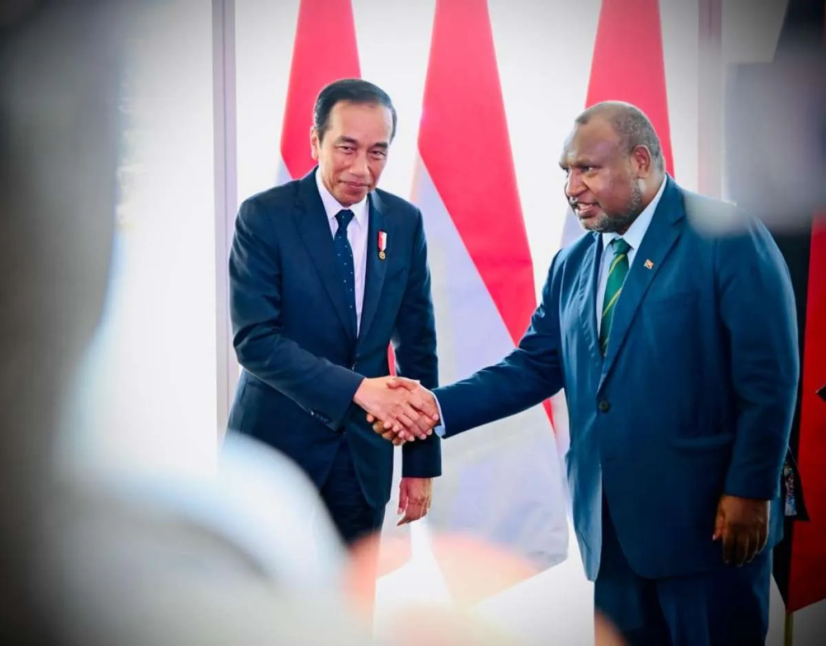 Presiden Jokowi dan PM Papua Nugini Sepakat Tingkatkan Kerja Sama
