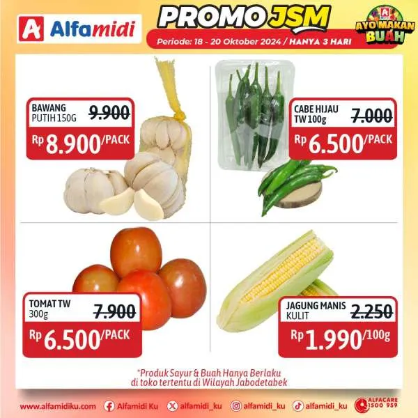 Promo JSM Alfamidi Periode 18-20 Oktober 2024