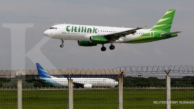 Garuda, Citilink batalkan penerbangan ke Surabaya