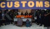 Bea Cukai gagalkan penyelundupan sabu yang disembunyikan dalam sandal