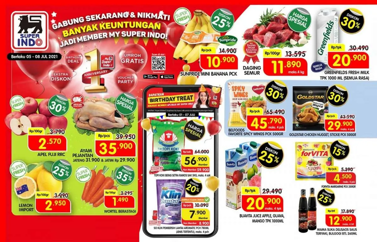 Promo Superindo 8 Juli 2021, sehari sebelum JSM!