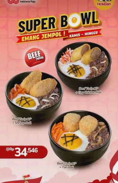 Promo HokBen Super Bowl Beef Series