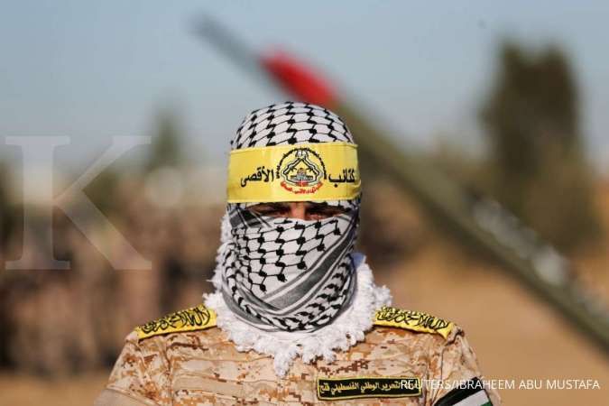 Balas kiriman balon api dari Palestina, pesawat tempur Israel gempur situs Hamas