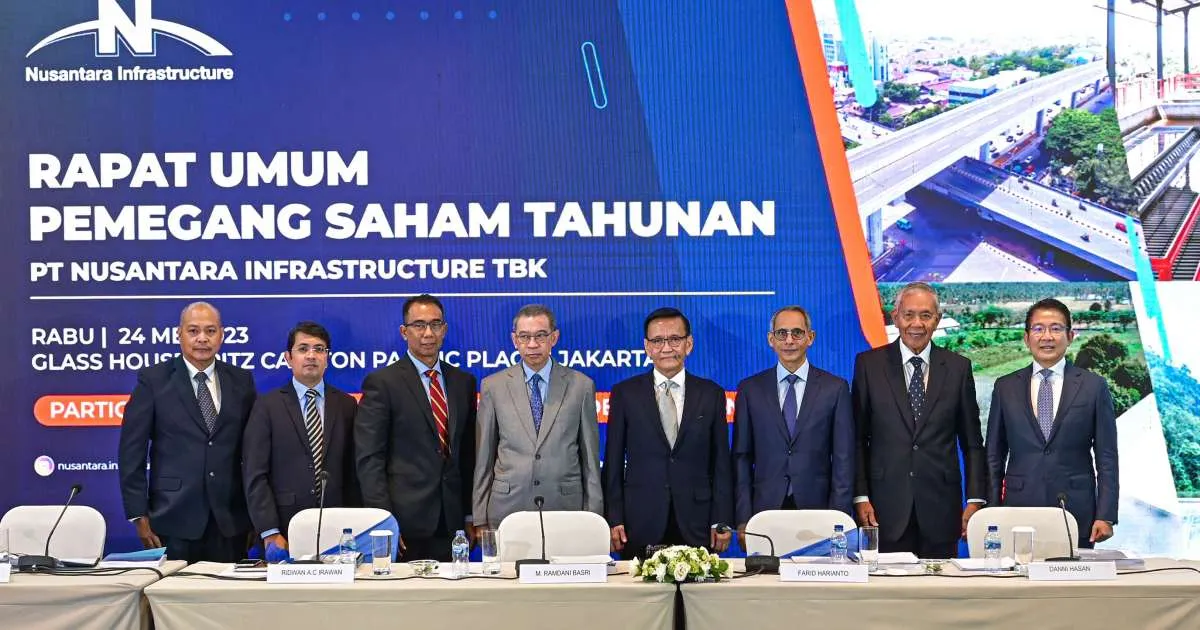 PT Nusantara Infrastructure Tbk Adakan RUPST & Catatkan Peningkatan Pendapatan 24%