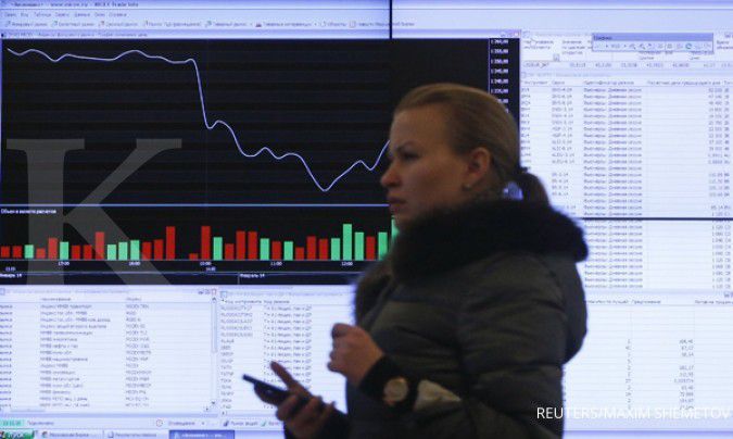 Pasar saham Rusia ikut terpukul sentimen MH17