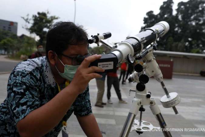 Melihat Gerhana Bulan di Planetarium Jakarta