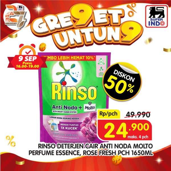 Promo 9.9 Superindo Spesial 9 September 2024