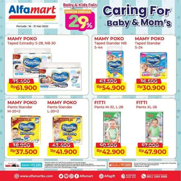 Promo Alfamart Baby & Kids Fair Periode 16-31 Mei 2022