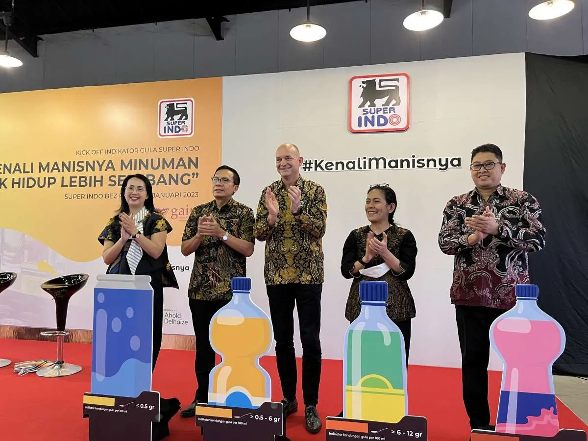Super Indo Luncurkan Indikator Kandungan Gula pada Produk Minuman