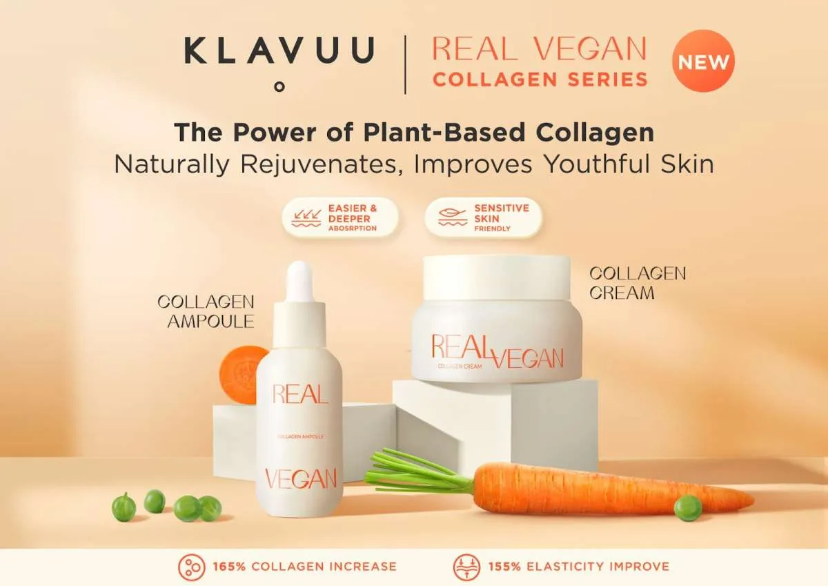 Kekuatan Kolagen Berbasis Tumbuhan untuk Kulit Awet Muda dengan KLAVUU Real Collagen