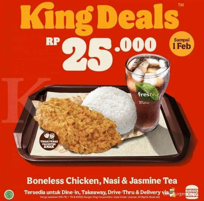 Promo Burger King 