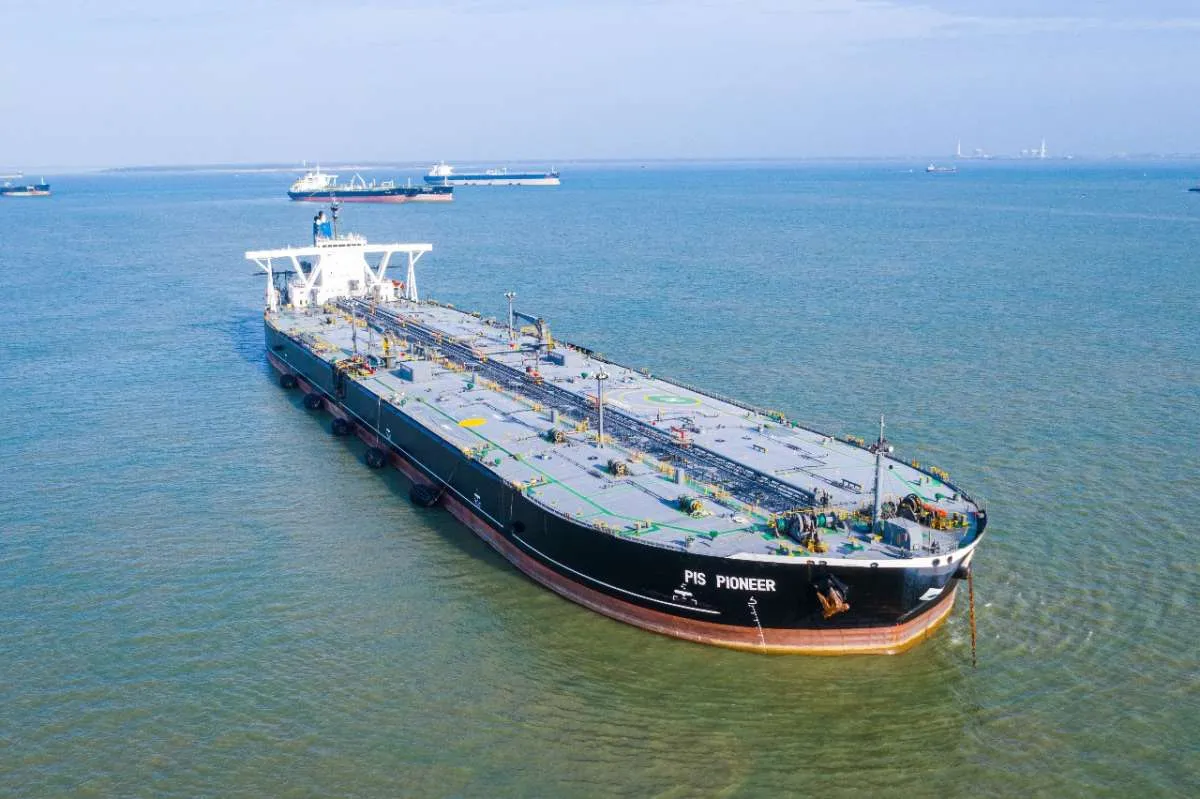 Kapal VLCC PIS Pioneer dioptimalkan sebagai FSU di Tanjung Pelepas, Malaysia