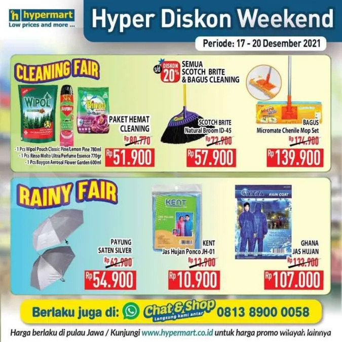 Promo Hypermart 17-20 Desember 2021