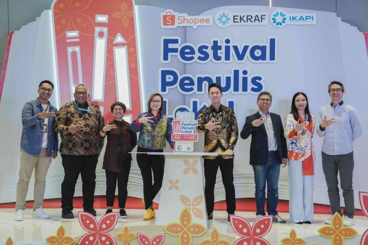 Buku Asli Diskon 50%! Shopee Gelar Festival Penulis Lokal, Tingkatkan Minat Baca Buku