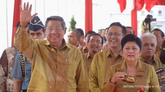 Usai membuka acara WCF, SBY kembali ke Jakarta