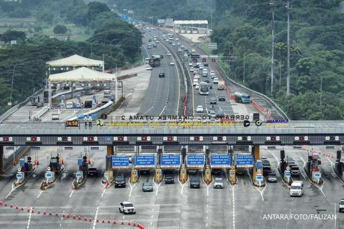 Arus Balik 2,3 Juta Kendaraan Masuk Jakarta Jumat (27/3), One Way Diberlakukan