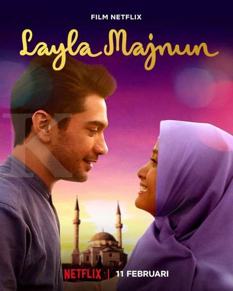 Layla Majnun, film Indonesia terbaru Reza Rahadian dan Acha Septriasa di Netflix.