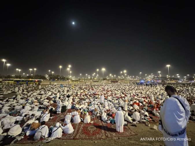 Lantunan Talbiyah Bergema di Arafah