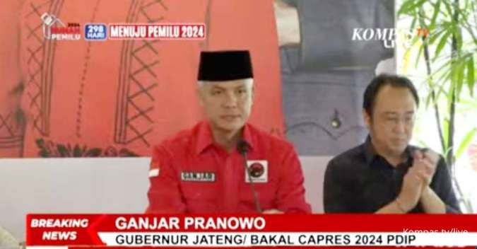 Ganjar Pranowo: Saya Akan Laksanakan Penugasan Sebagai Capres Sebaik-baiknya