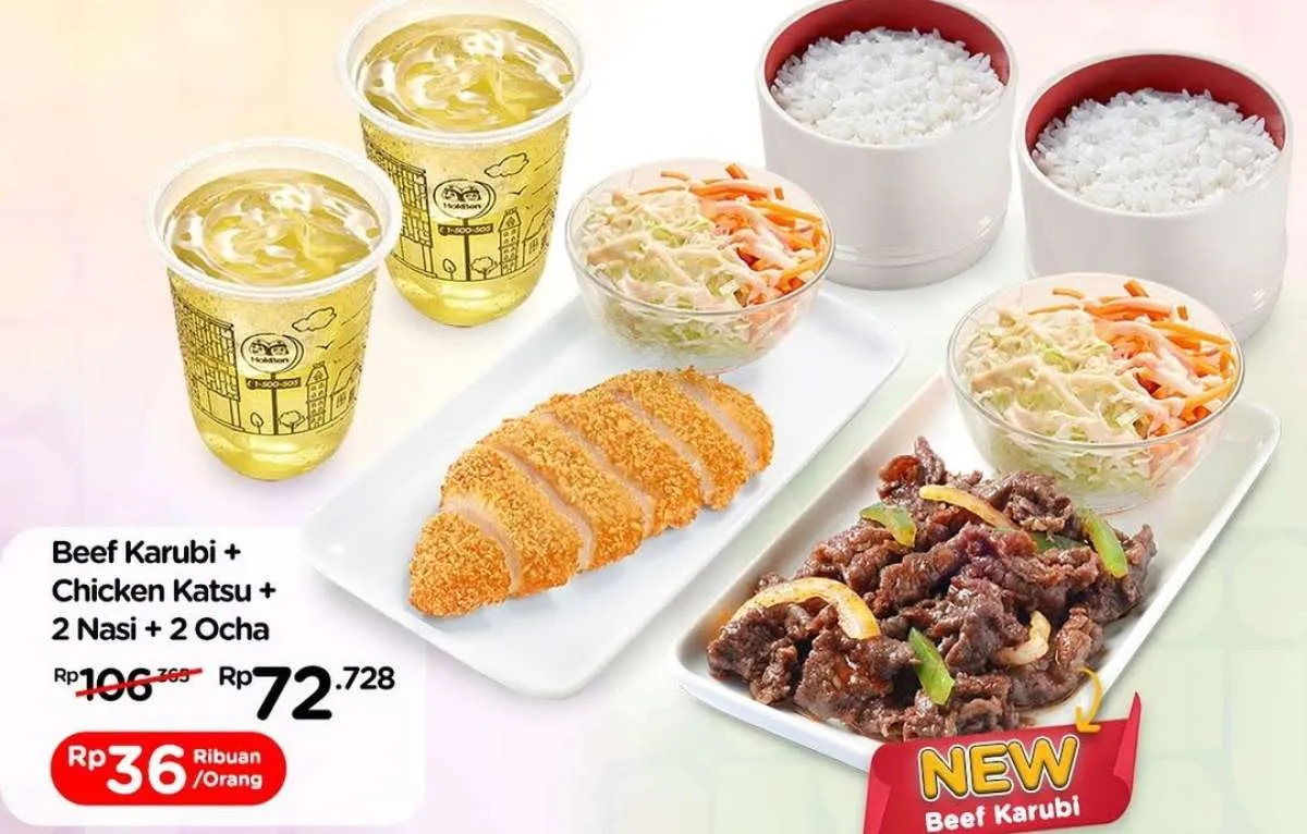 Promo HokBen Weekend Bulan September 2025, Menu Baru Lebih Murah