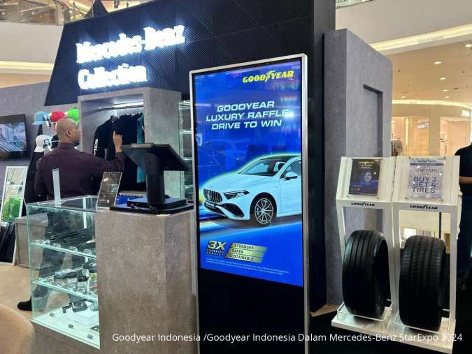 Goodyear Rambah Industri Otomotif Premium dengan Ikut Mercedes Benz Star Expo 2024