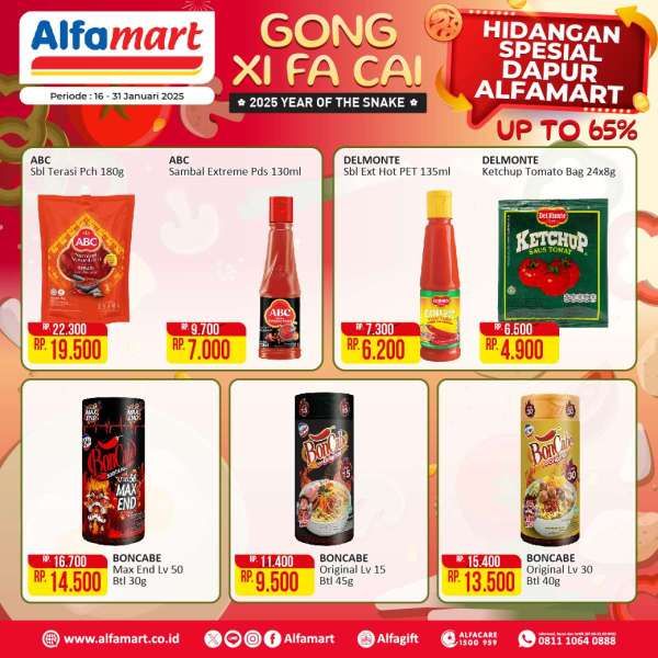 Promo Alfamart Menjelang Imlek 16-31 Januari 2025