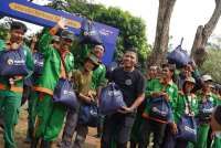 Momen Kebangkitan Nasional, Mandiri Bagikan 28 Ribu Sembako