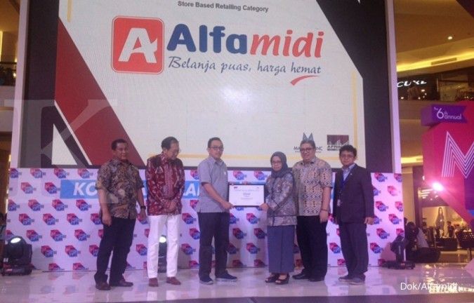 Midi Utama Indonesia raih penghargaan perusahaan ritel terbaik