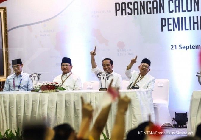 KPU umumkan daftarkan kekayaan Jokowi-Ma'ruf dan Prabowo-Sandiaga