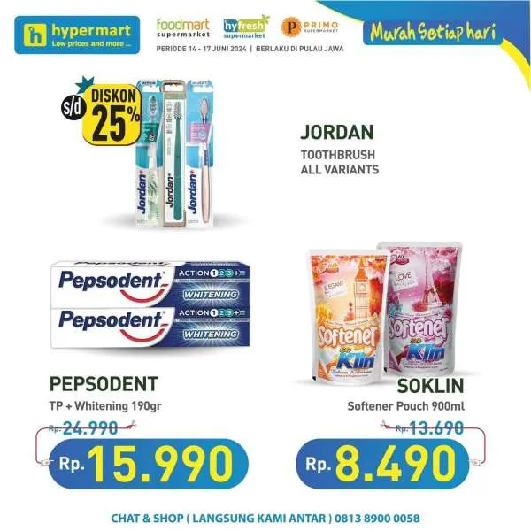 Promo JSM Hypermart Hyper Diskon Weekend Periode 14-17 Juni 2024