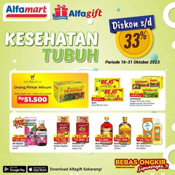 Promo Alfamart Terbaru Sampai Hari Ini 31 Oktober 2023