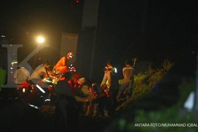 Salah satu korban longsor di terowongan kereta Bandara Soetta meninggal dunia