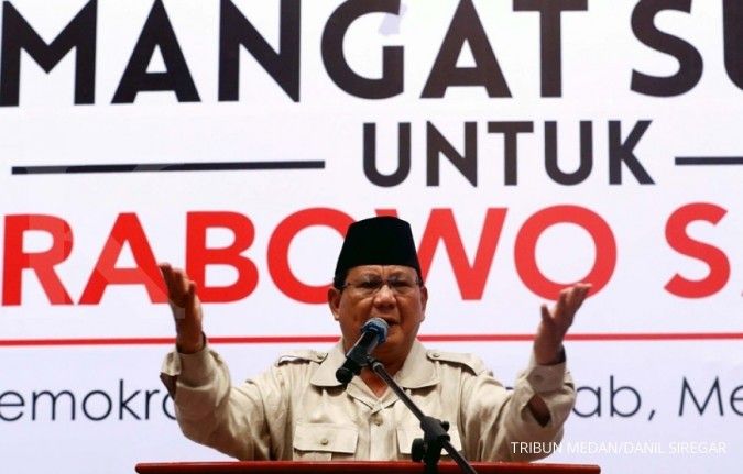 Prabowo sampaikan pidato politik di depan akademisi perguruan tinggi swasta