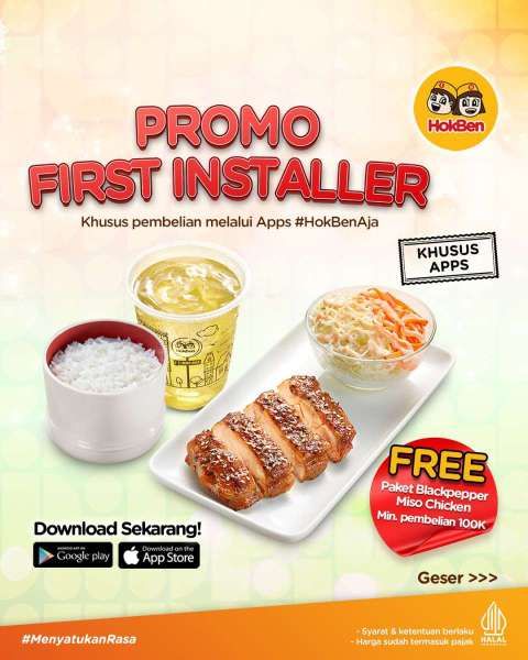 Promo HokBen Bulan Juni 2025 Khusus Aplikasi dan Website