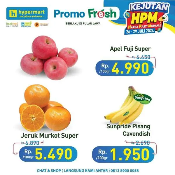 Promo JSM Hypermart Hyper Diskon Weekend Periode 26-29 Juli 2024