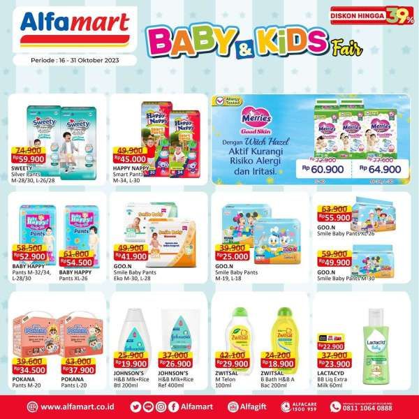 Promo Alfamart Terbaru 16-31 Oktober 2023, Baby and Kids Fair