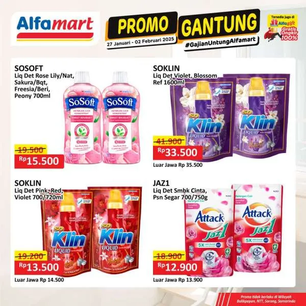 Promo Alfamart Gantung Periode 27 Januari-2 Februari 2025