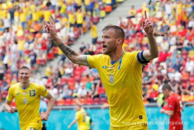 Jadwal Euro 2020 Ukraina vs Austria: Duel sengit Yellow Blue kontra Unsere Burschen